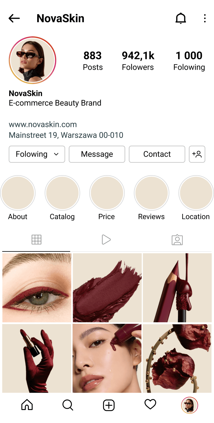 Instagram NovaSkin
